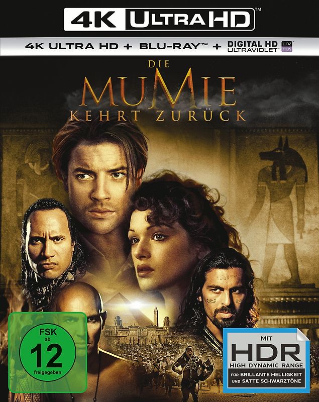 Die Mumie kehrt zurück [inkl. Blu-ray] 4K Ultra HD Blu-ray