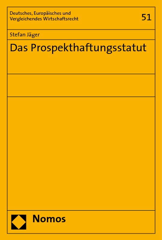 Das Prospekthaftungsstatut