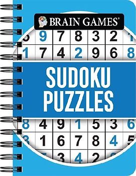 Brain Games - To Go - Sudoku Puzzles (Blue - Circle Cover)