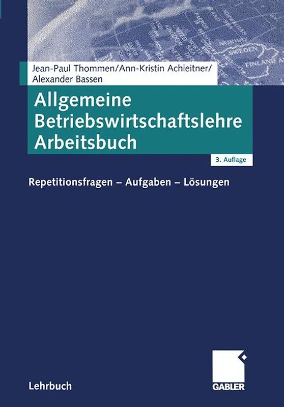Allgemeine Betriebswirtschaftslehre Arbeitsbuch