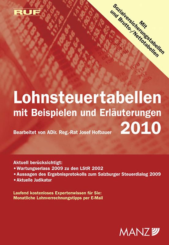 RUF-Lohnsteuertabellen 2010