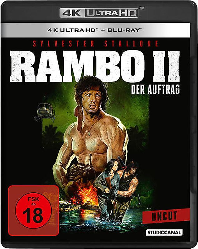 Rambo II - Der Auftrag [inkl. Blu-ray] 4K Ultra HD Blu-ray