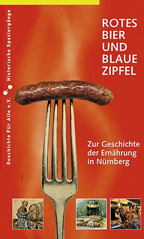Rotes Bier und blaue Zipfel