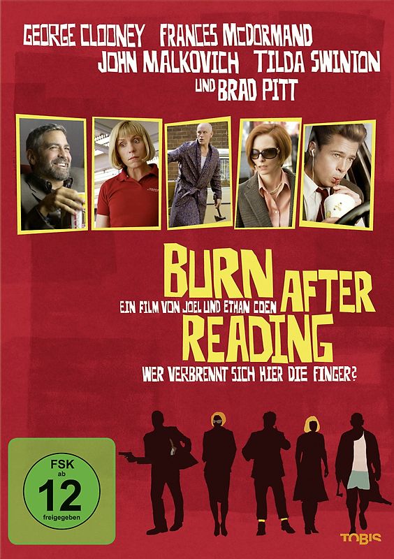 Burn After Reading DVD