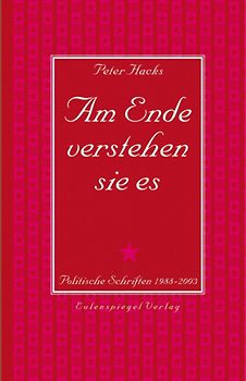 Am Ende verstehen sie es