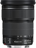 Canon EF 24-105 mm F3.5-5.6 IS STM 77 mm Filtergewinde (Canon EF Anschluss) schwarz
