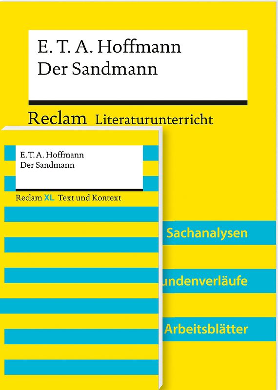 Lehrerpaket »E. T. A. Hoffmann: Der Sandmann«: Textausgabe und Lehrerband