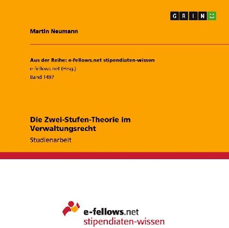 Die Zwei-Stufen-Theorie im Verwaltungsrecht