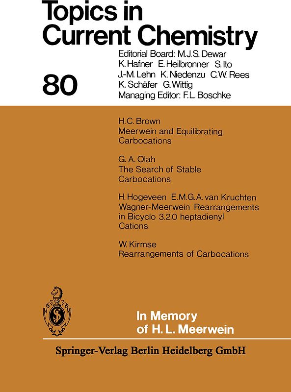 In Memory of H. L. Meerwein