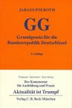 Grundgesetz für die Bundesrepublik Deutschland. Kommentar