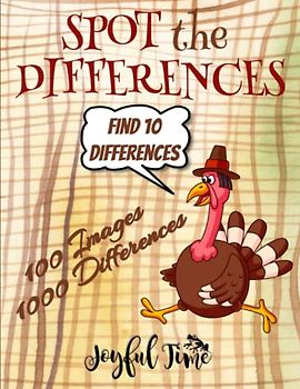 Spot the Differences: 10 Differences x 100 Images = 1000 Differences | Color book | Activities for Kids: for memory, concentration and reasoning | From 4 years old (Spot the Differences for Kids)
