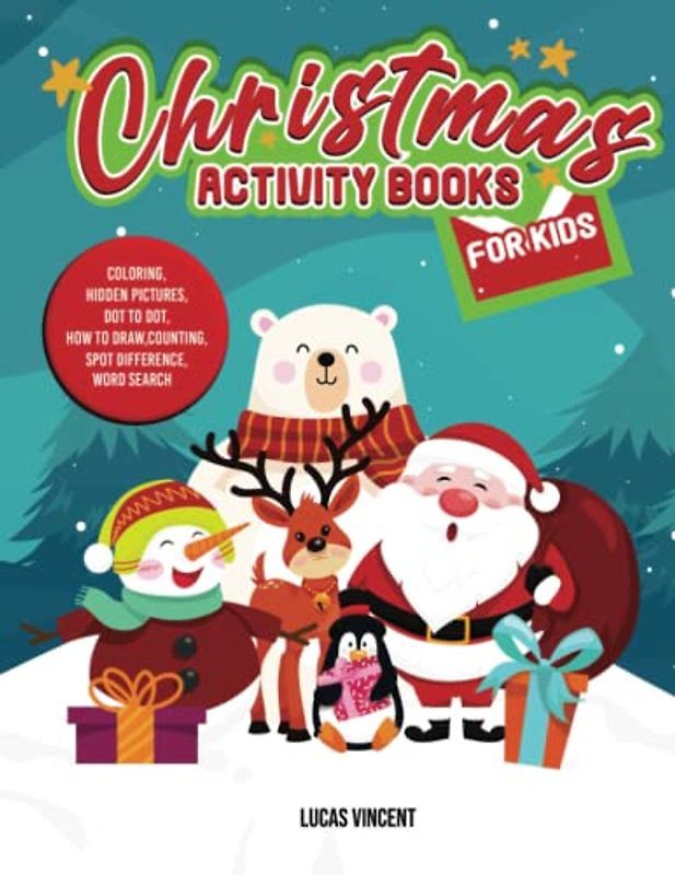 Christmas Activity Books For Kids