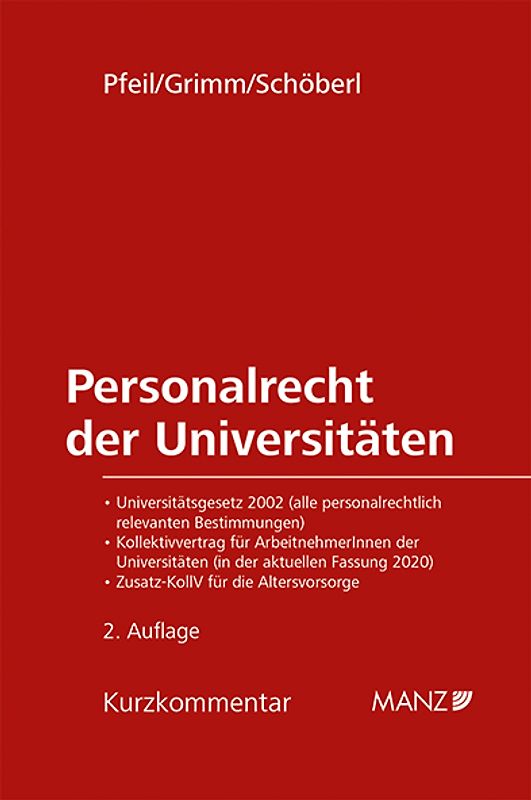 Personalrecht der Universitäten