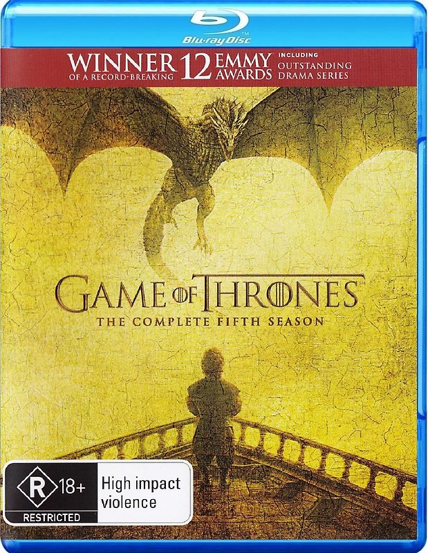 Game of Thrones: Le Trône de Fer - The Complete Fifth Season [4 Discs, AU Import] Blu-ray Disc