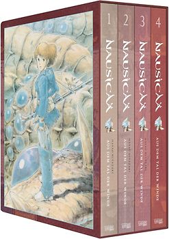 Nausicaä aus dem Tal der Winde, Doppelband-Edition Bände 1-4 im Schuber