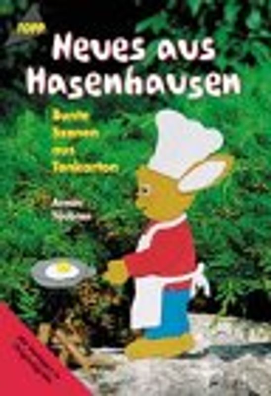 Neues aus Hasenhausen. Bunte Fensterbilder aus Tonkarton