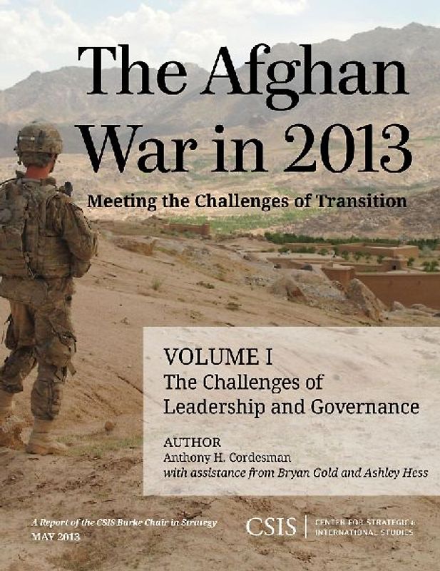 The Afghan War in 2013