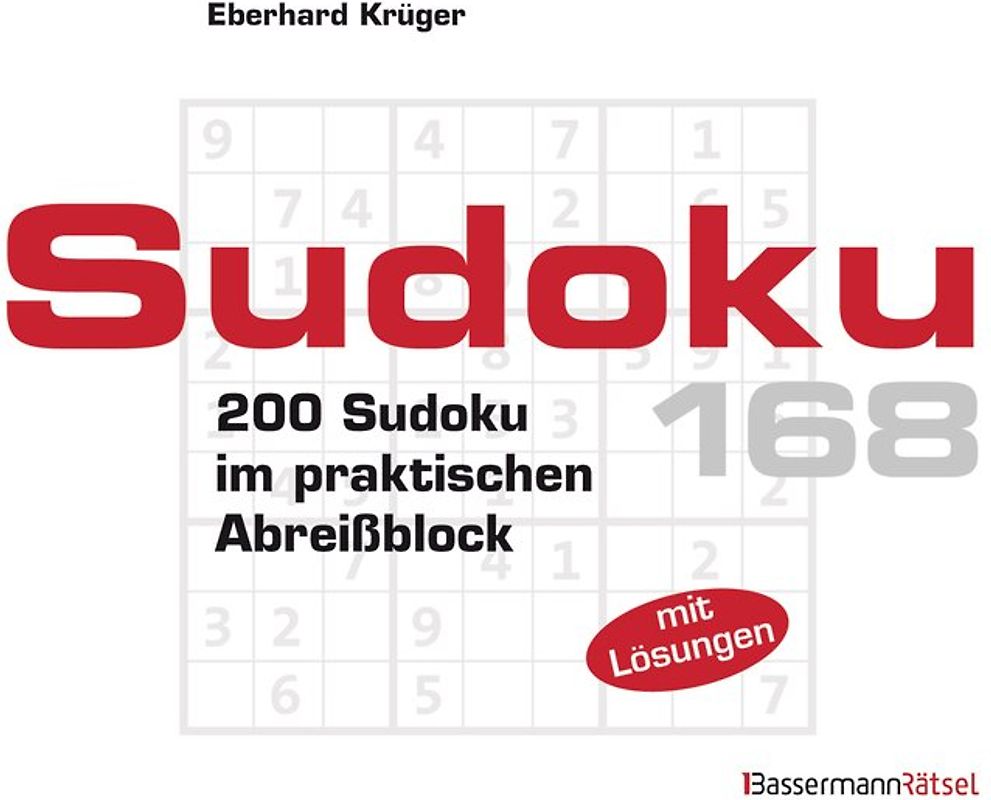 Sudoku Block 168 (5 Exemplare à 2,99 €)