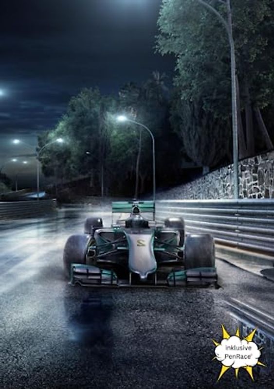 Auto Hausaufgabenheft für alle die Rennwagen, Sportwagen und Autorennen mögen: A5 : komplettes Schuljahr : inklusive PenRace©, dem spannenden Rennspiel für die große Pause