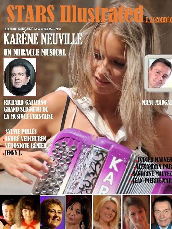 STARS ILLUSTRATED MAGAZINE/L'ACCORDÉON . Edition Commerciale
