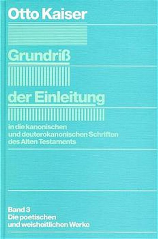 Grundriss der Einleitung in die kanonischen und deuterokanonischen...