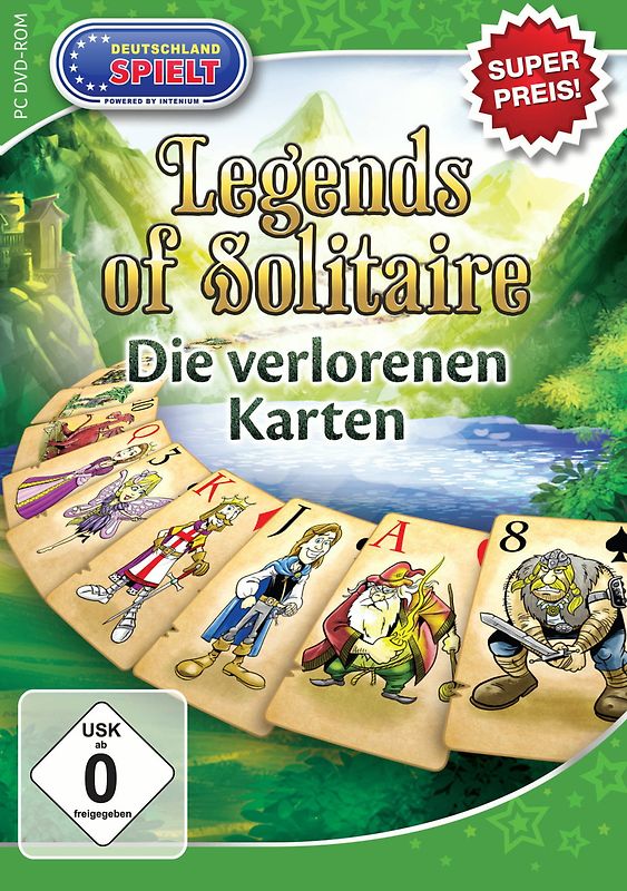 Legends Of Solitaire - Die verlorenen Karten [Deutschland spielt] PC Spiele
