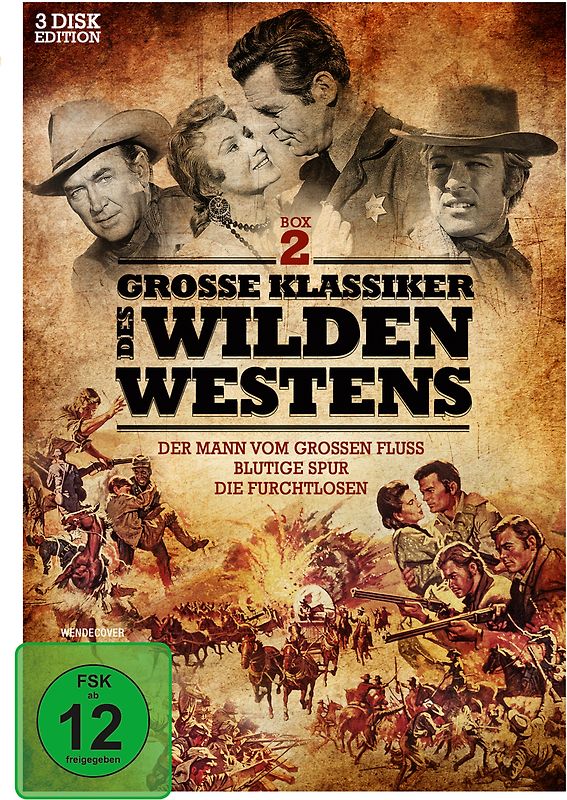 Große Klassiker des Wilden Westens - Box 2 [3 DVDs] DVD