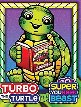 Turbo the Turtle is a Super Youneek Beast: A Children's Book Featuring a Character with ADHD and Dyslexia that Discovers a New Way to Read and Learn!