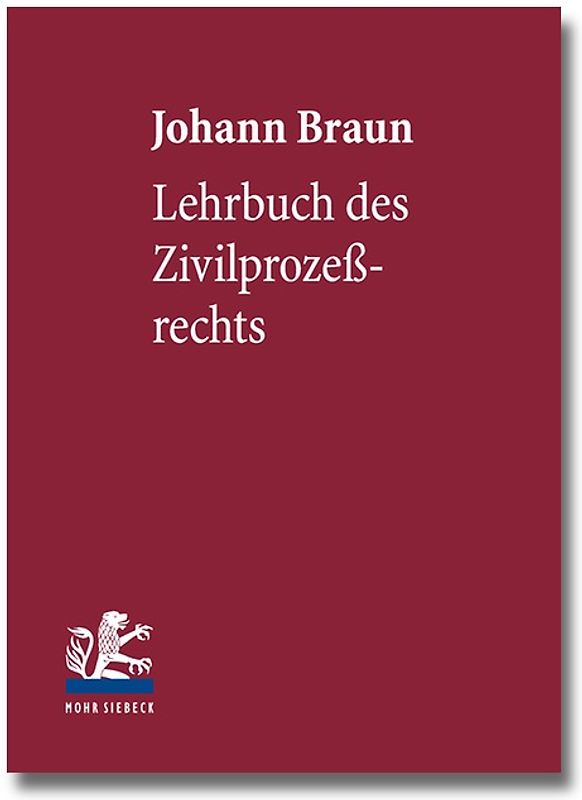 Lehrbuch des Zivilprozeßrechts