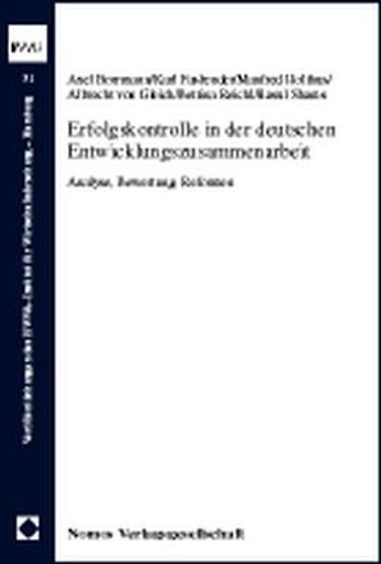 Erfolgskontrolle in der deutschen Entwicklungszusammenarbeit