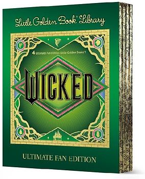 Wicked Little Golden Book Boxed Set: Ultimate Fan Edition (Universal Pictures Wicked)