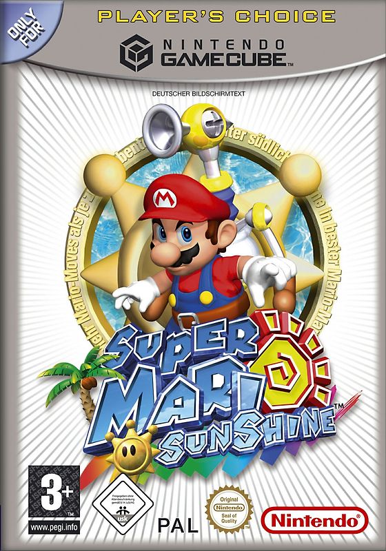 Super Mario Sunshine [Players Choice] Nintendo GameCube