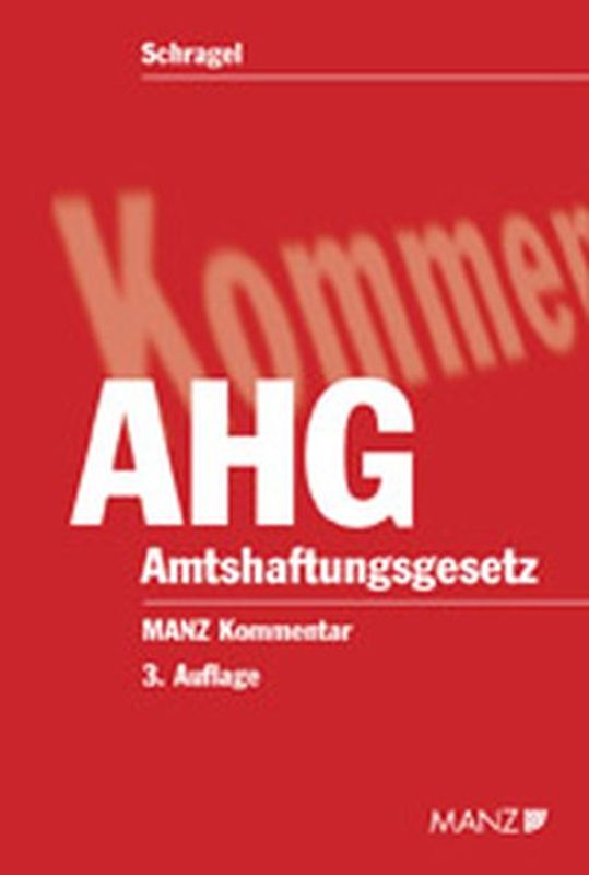 Kommentar zum Amtshaftungsgesetz (AHG)