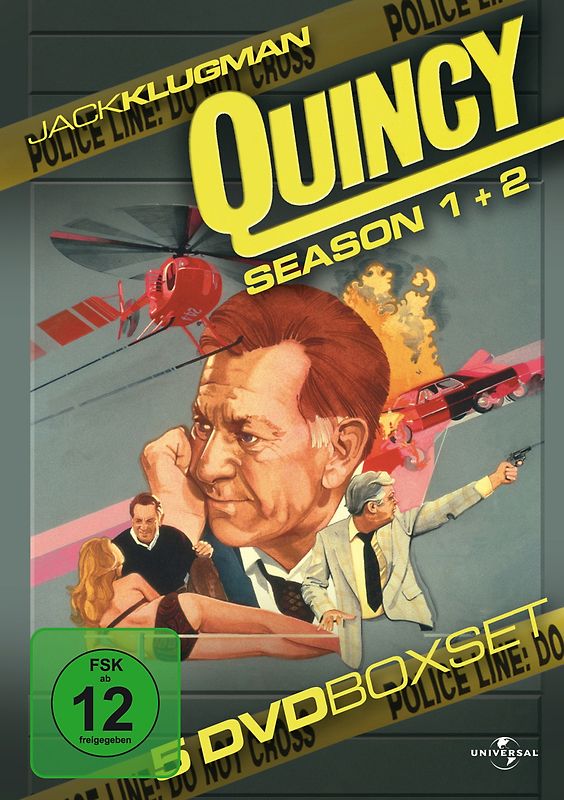 Quincy Season 1&2 DVD