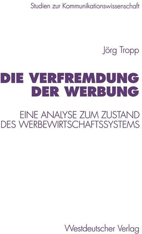 Die Verfremdung der Werbung
