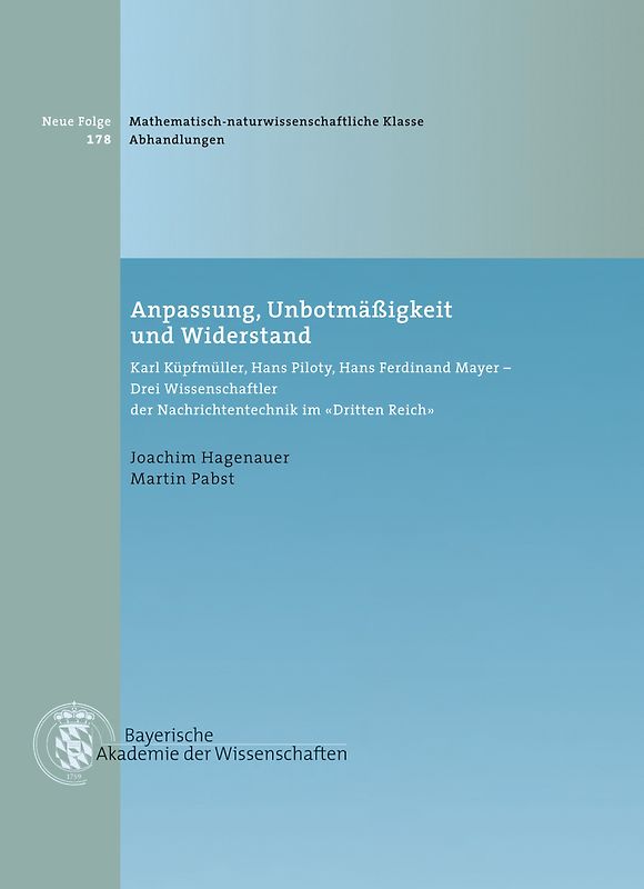Anpassung, Unbotmäßigkeit und Widerstand