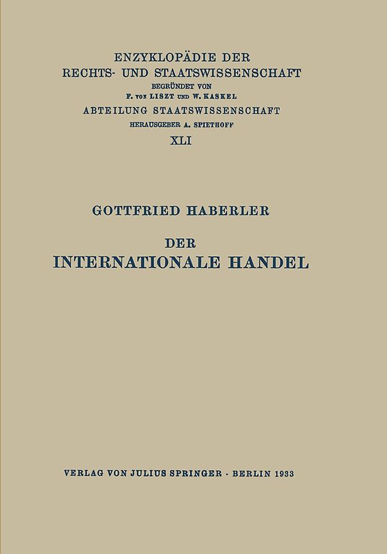 Der Internationale Handel