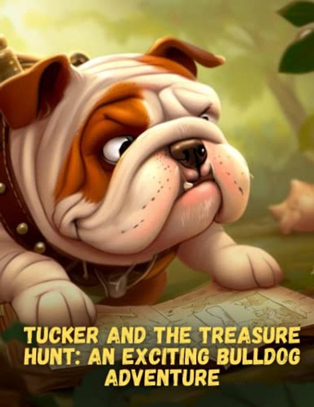 tucker and the Treasure Hunt - An Exciting Bulldog Adventure: Short Story for kids about Bulldog, Perseverance & Self-Confidence I A Motivational Book For kids I Gift for kids age 4-8