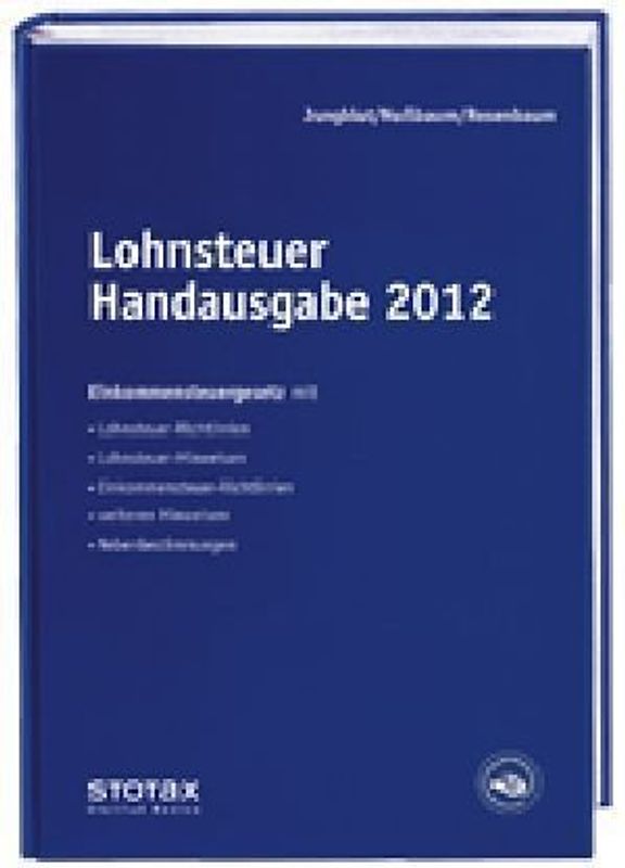 Lohnsteuer Handausgabe 2012