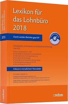Lexikon für das Lohnbüro 2018