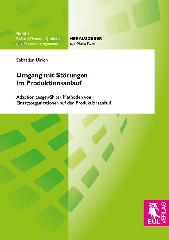 Umgang mit Störungen im Produktionsanlauf