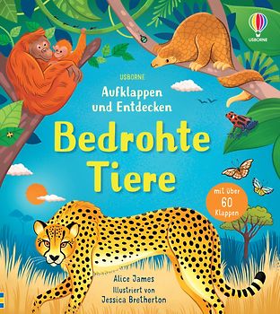 Aufklappen und Entdecken: Bedrohte Tiere