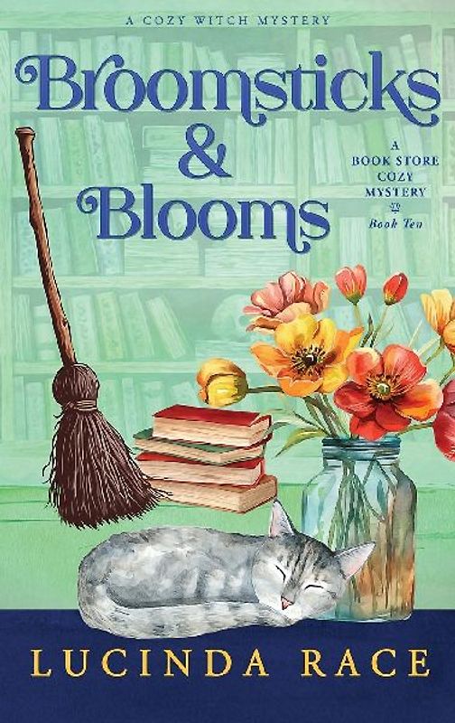 Broomsticks & Blooms Hardcover
