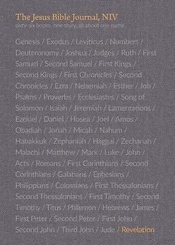 The Jesus Bible Journal, Revelation, Niv, Paperback, Comfort Print