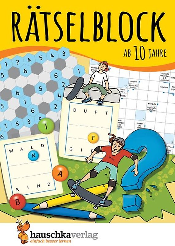 Rätselblock ab 10 Jahre - Band 1