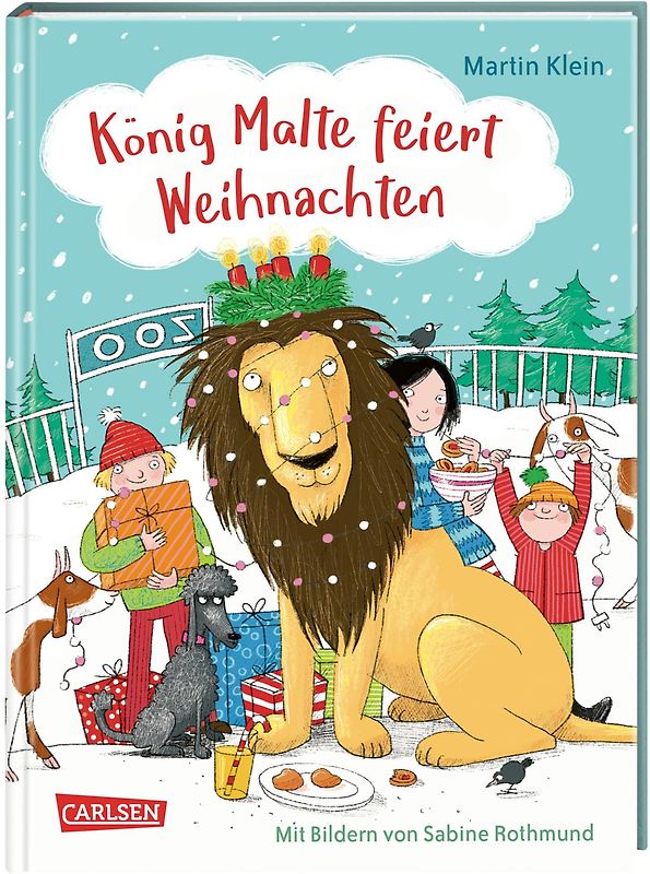 König Malte feiert Weihnachten