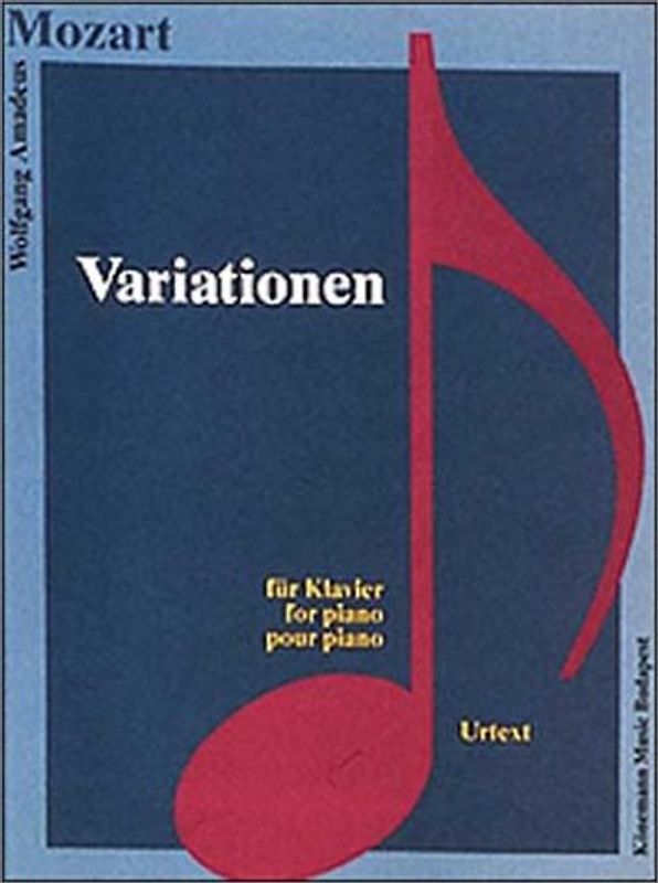 Variationen. Für Klavier