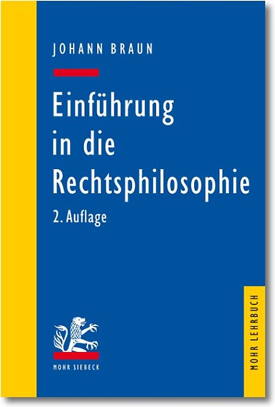 Einführung in die Rechtsphilosophie