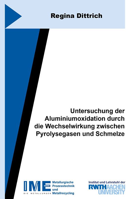 Untersuchung der Aluminiumoxidation durch die Wechselwirkung zwischen Pyrolysegasen und Schmelze
