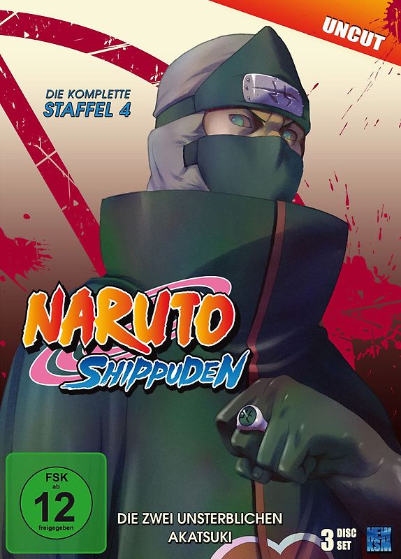 Naruto Shippuden - Staffel 4, Episoden 292-308 (uncut) [3 DVDs] DVD